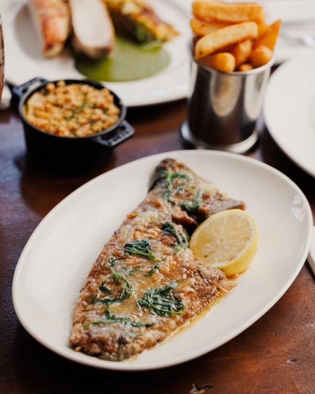 New menu incoming tomorrow.

We can't wait for you to try our Whole Brixham Plaice Meunière with Lemon and Dill.

 #newmenu 
 #GastroPub