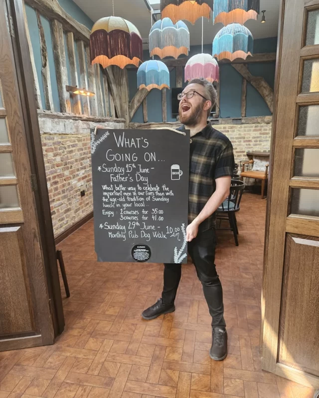 Our GM Lee is absolutely delighted to share what's on at the pub for the rest of this month.

 #dogwalk #fathersday